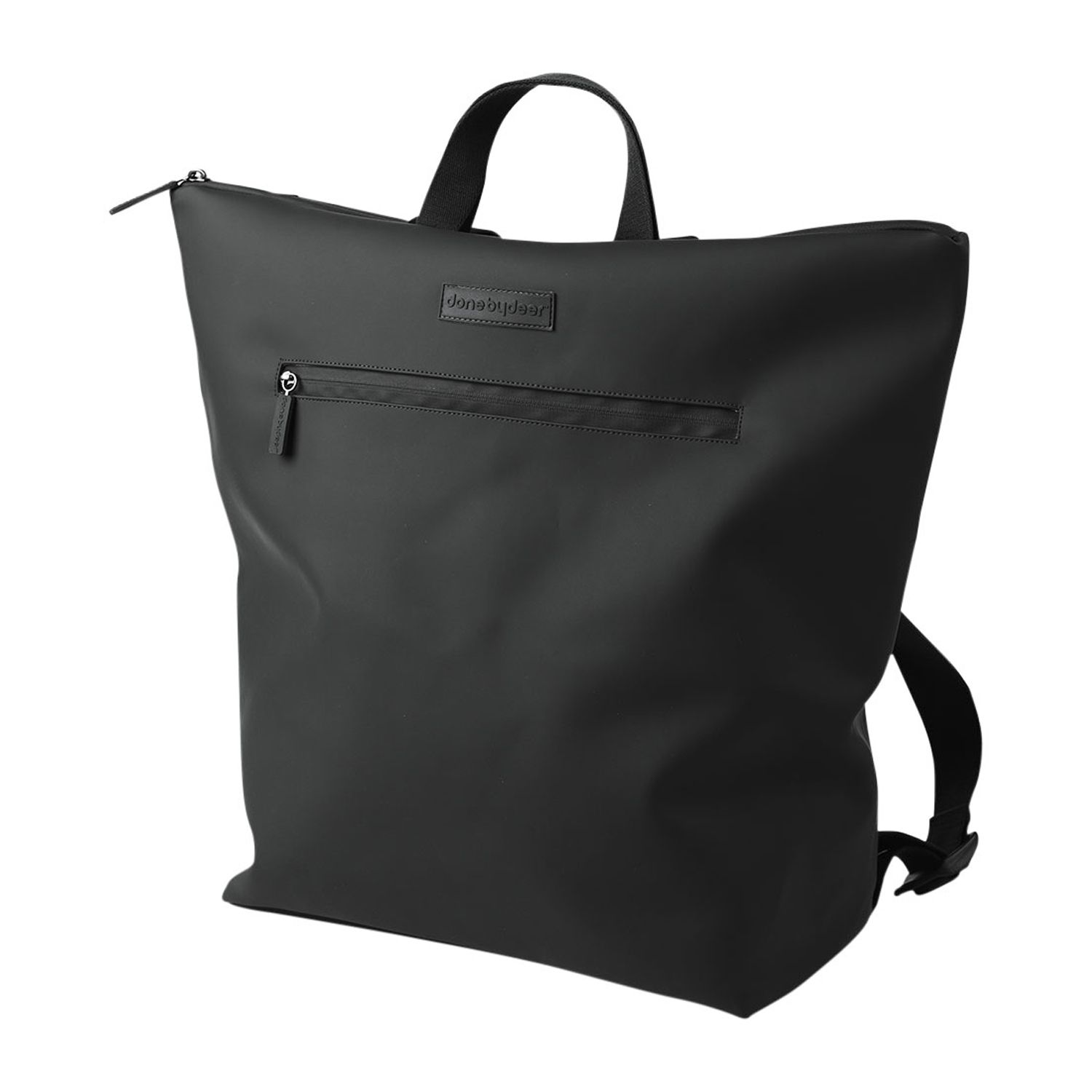 Done By Deer Luiertas Rugzak Black - Polyester - Groen