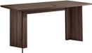 Vevor Directiebureau 160 Cm Lang Bruin Zwart