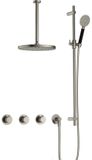 Hotbath Cobber X - CX7067 - Inbouw Regendoucheset - Geborsteld Nikkel