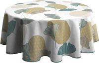 Le Jules Kobe Tafelkleed, vuilafstotend, blauw, rond, 160 cm