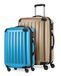 HAUPTSTADTKOFFER Alex, set van 2 harde koffers, 65 cm + 55 cm, champagne-cyaanblauw