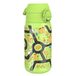 ION8 Lichtgewicht Stalen Kinderwaterfles, 400 ml/13 oz, Zonder Isolatie, Lekvrij, Makkelijk te Openen, Veilige Vergrendeling, Vaatwasserbestendig, Flipdop, Draaggreep, Duurzaam, Wagens