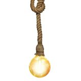 Suspension Vintage E27 Corde 1 M
