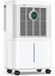 Déshumidificateur d'air - Déshumidificateur d'air à compresseur - 12 litres par jour - Convient aux pièces de 21–30 m² - ≤40 dB - 3 vitesses - Filtre à air lavable - Prise britannique