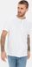 camel active Henleyshirt met korte mouwen van zuiver katoen - Maat S - Wit