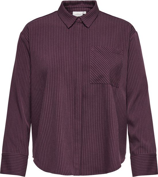 ONLY CARMAKOMA ONLY blouse Everlyn krijtstsreep