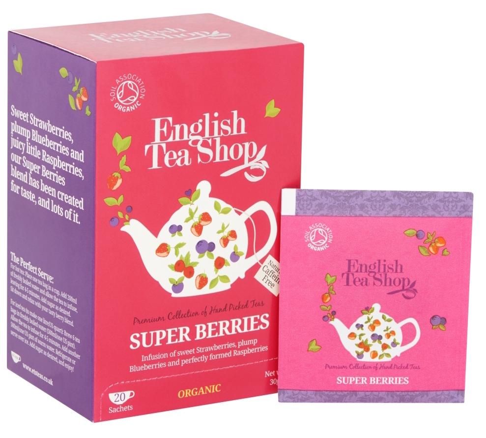 English Tea Shop Super Berries Mix Biologisch 20st