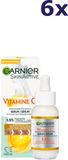 Garnier SkinActive Vitamine C Anti-Dark Spot Serum - 6 x 30 ml - Voordeelverpakking