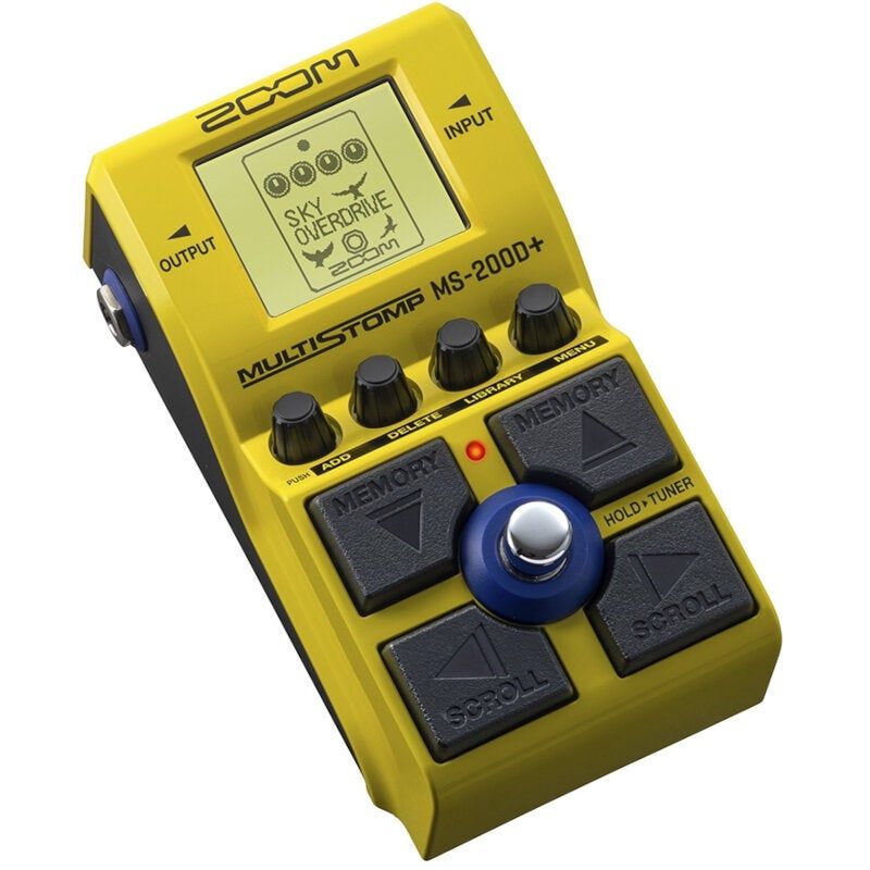 Zoom MS-200D+ MultiStomp - Overdrive/Distortion Multi-Effect