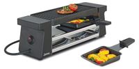 Merkloos Compact Raclette - Red - Aluminum grill plate - 12.4 x 21.2 x 36.8 cm