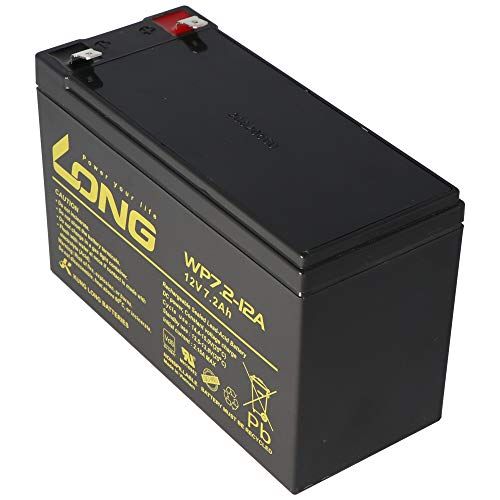 Long WP7.2-12A/F2 loodaccu 12V 7.2Ah loodvlies (AGM) (B x H x D) 151 x 102 x 65mm Flac