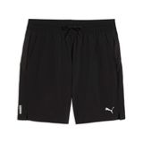 PUMA Flex geweven short voor heren, 18 cm M, Black