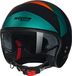 Nolan N21 06 Tangente 347 Zwart Militair Groen Oranje Glossy Jethelm - Helm