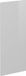 Vicco R-Line Façade de cuisine – 29,6 x 71,3 cm façade de meuble pour meuble bas de type pharmacie Blanc Laqué brillant