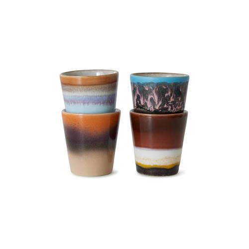 HKLIVING 70s Ristretto Cups - Set of 4