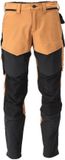 Mascot Customized Broek met kniezakken 22379-311 - notenbruin/zwart - C66