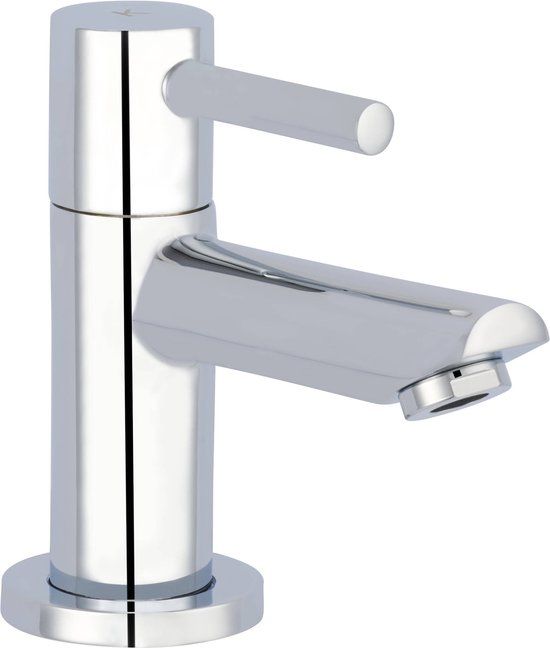 Saqu Shine Fonteinkraan - Chroom - Messing - Modern - 10.40 cm - 3 Jaar Garantie