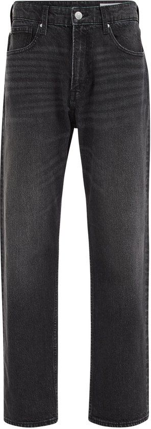 WE Fashion Heren Relaxed Fit Jeans Zwart Katoen W36/L34