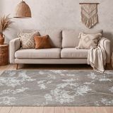 LOLA&MOI Vloerkleed - 170 x 240 cm - Parsley Parchment - Laagpolig Tapijt - Gerecycled PET