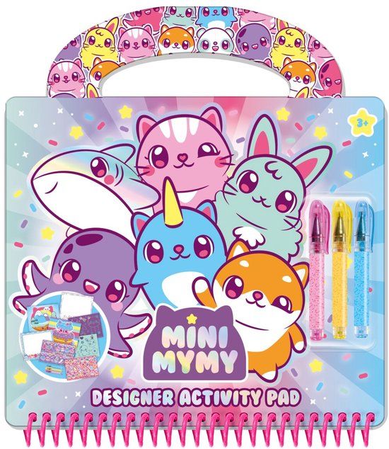 Totum Mini MyMy Kawaii Dieren Designer Vakantie Doeboek
