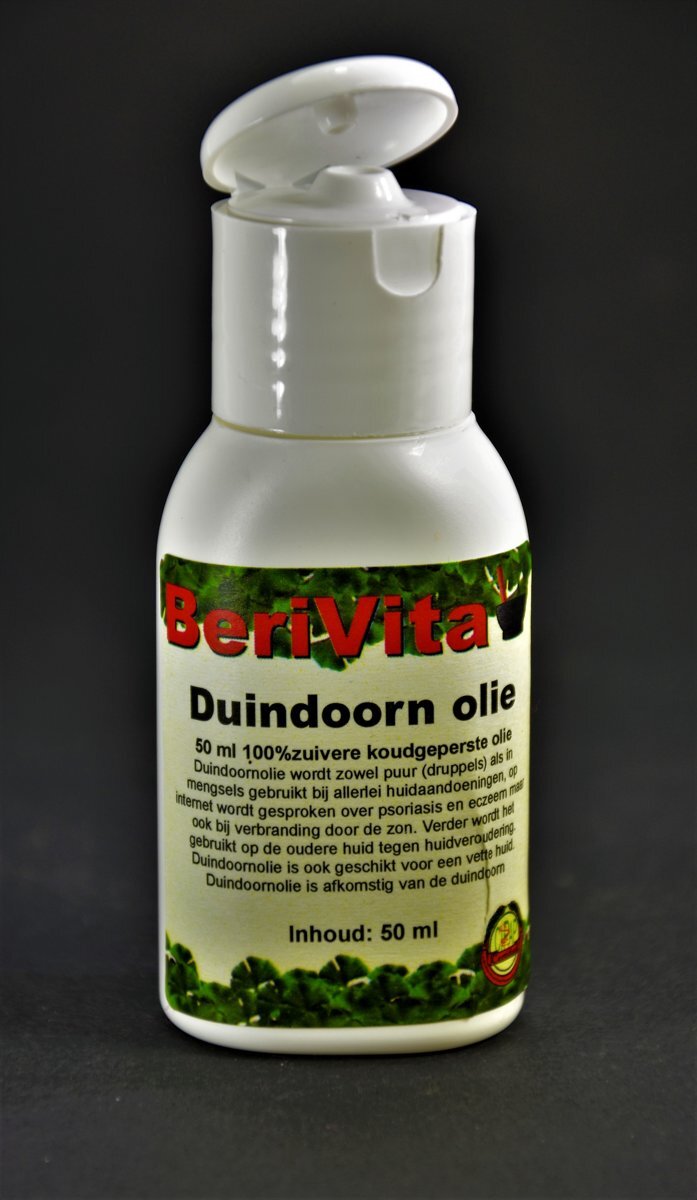 Berivita Duindoorn Olie Puur 50ml 100% natuurlijk krachtig & puur