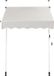 COAST™ Luifel telescopique - Étanche - 150 x 120 cm - Beige