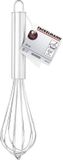 Sans marque Fouet 20 cm, fouet ballon en acier inoxydable, argent