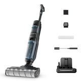 Rowenta GZ5555 X-Clean 5 2-in-1 vloerreiniger, stofzuigen en dweilen, zelfreinigend, autodetectiestand, drogen met hete lucht, dubbele rand, ledlampjes