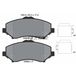 Textar Kit de plaquettes de frein, frein à disque 2460402 Chrysler 068003701ab