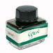 ONLINE Groene inkt, inktglas 15 ml, kleurrijke vulinkt voor kalligrafie, handlettering, schrijfinkt, inktvat voor converter, navulinkt op waterbasis