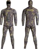Cressi Lampuga Tweedelig wetsuit voor heren, 5 mm, camouflage