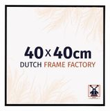 Dutch Frame Factory Fotolijst 40x40 cm - Kunststof - Zwart Mat - Easy