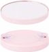 Brushworks Magnifying Mirror - Baby Pink, 8.5 cm