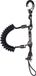 Mares Spiraal Kabel - RVS ring - 50cm