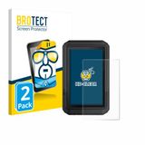 BROTECT - Screenprotector voor Garmin eTrex Touch 2025 - Folie Beschermfolie transparant 2 Stuks