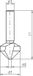 Alpen 0238700830100 Foret conique 8.30 mm Tige cylindrique 1 pièce(s)
