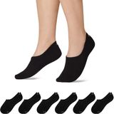 SNOCKS Enkelsokken - Sneakersokken Dames - Sneakersokken Heren - Footies Dames - Biologisch Katoen - Duurzaam Cadeau - 6 Stuks
