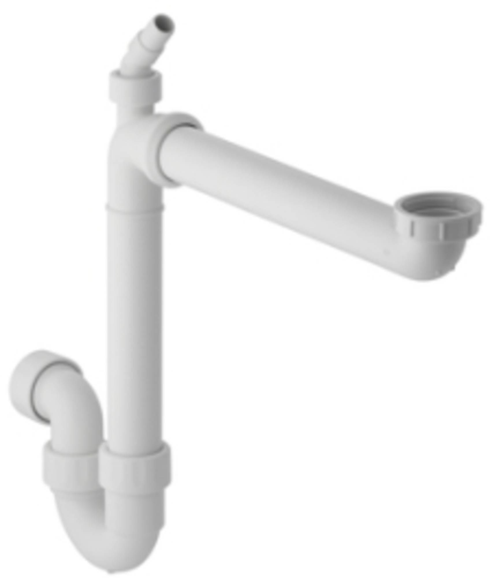 Geberit Meubelsifon - wit - kunststof