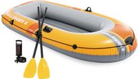 Intex Challenger 2 opblaasboot - 236 x 114 x 41 cm - Oranje