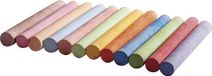 Rayher hobby materialen Rayher Schoolbord krijtjes gekleurd - 36x stuks - alle kleuren - voor kinderen