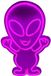 Beline Neon Light Alien Lampe LED décorative pour chambre