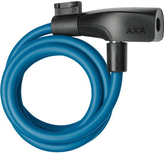 AXA Resolute 8-120 Kabelslot – 120 cm – 8 mm – Donkerblauw