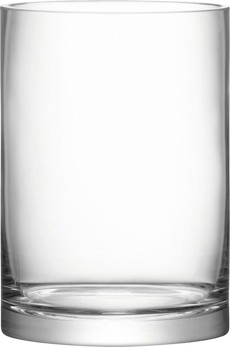 LSA International Column Vaas/Kandelaar - 24 cm - Glas - Transparant