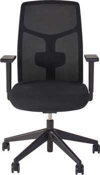 Ahrend Zest Bureaustoel - Zwart - Verstelbaar - Mesh - NEN-EN 1335