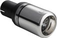 Ulter Sport Uitlaatsierstuk - Rond Ø80mm Big Rim - Lengte 80mm - RVS