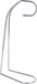 KitchenCraft Bananenhouder - Metaal - Zilver