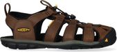 Keen Clearwater Heren Wandelsandalen Dark Earth/Black - Maat 40