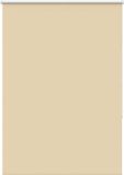 vidaXL Rolgordijn verduisterend 95x130cm beige polyester