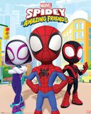 Marvel Spidey And His Amazing Friends Power Of 3 Poster 40x50cm