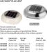 TOURON SA Ventilation solaire jour et nuit Inox (GS13025)